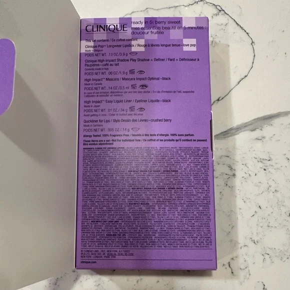 Clinique Set - Ready in 5: berry sweet ($99 value) - Picture 5 of 10